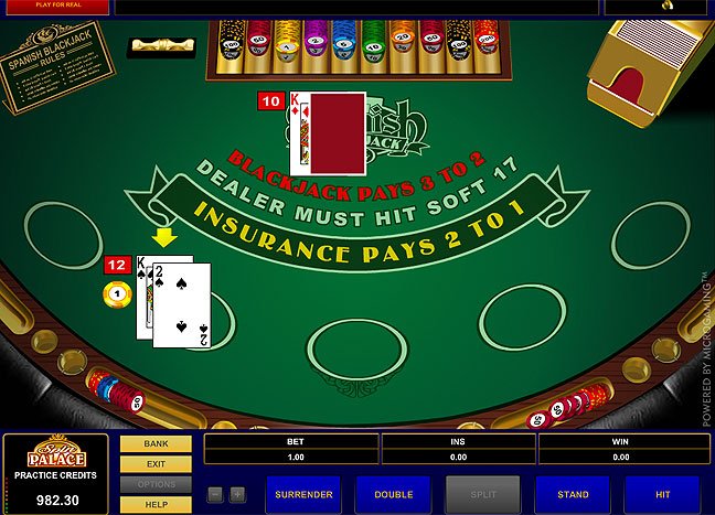 Spanish 21 casino game free play